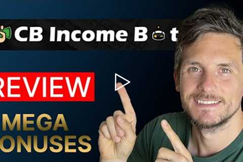 CB Income Bot Review 👷DFY Clickbank Affiliate Site Builder For Big Paydays🚀