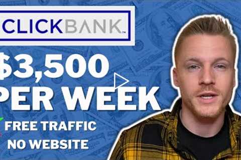 Promote CLICKBANK Products WITH Free Traffic (Clickbank Affiliate Marketing 2022)