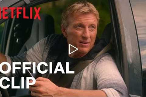 Cobra Kai | Johnny Joins Ride Share | Official Clip | Netflix