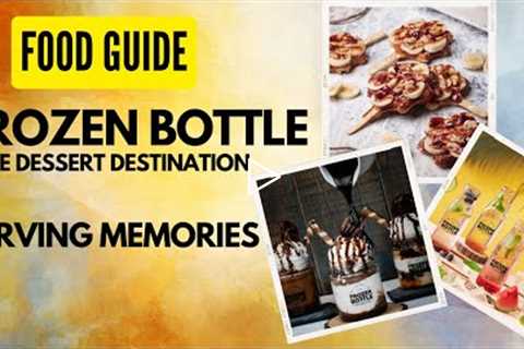 Frozen Bottle| Best Milkshakes| Waffles|Ice Cream|Hot Chocolate| Stone Jars||Review|Kerala|