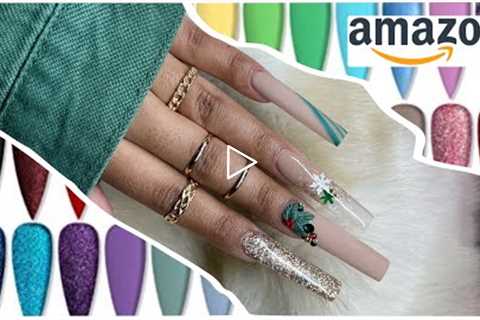 Testing Amazon Nail Products | Beginner Nail Tech Tutorial