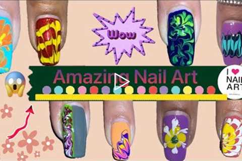 Amazing easy nail art designs #nailart #nailartdesigns #youtubevideo #nailtutorials #ytvideo