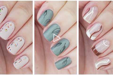 New Nail Art 2022 🍂 Minimalist Fall Nail Designs!