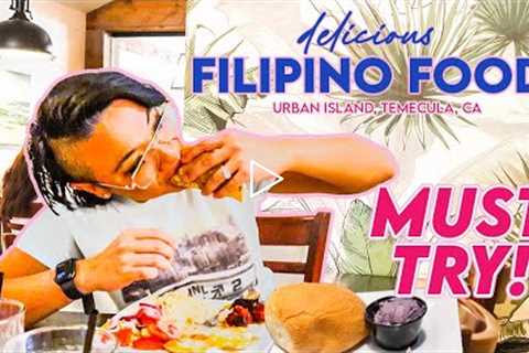 Urban Island (Filipino Restaurant) Filipino Food Vlog and Food Review
