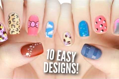 10 Easy Nail Art Designs For Beginners: The Ultimate Guide #3!