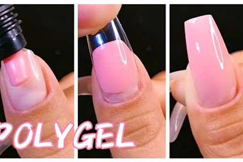 Easy Polygel Nail Art Designs & Ideas || Polygel Nail Art Tutorial || Best Nail Art Polygel..