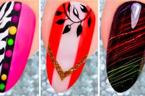 Simple Nail Art Design 2022 ❤️💅 Compilation | Ten New Simple Nails Art Ideas Compilation #308