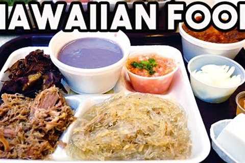 Truly Authentic HAWAIIAN FOOD in Honolulu