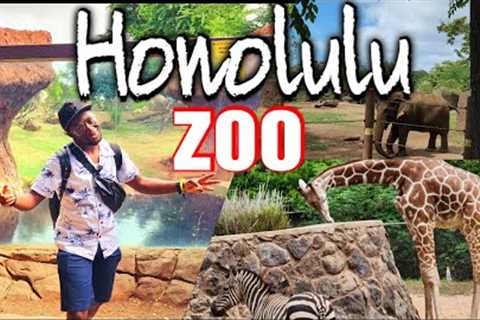 A day''s trip to the Honolulu Zoo in Hawaii || Travel With The Kinng