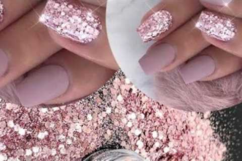 300 glitter EASY nail ideas! 2023| HUGE nail art compilation #nails #naildesign #trend #beauty#hacks