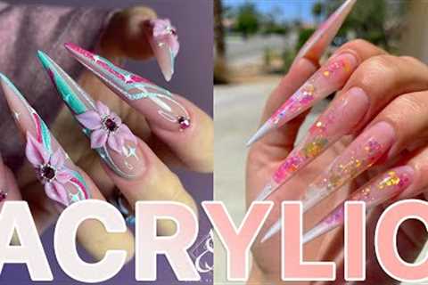 ✨302✨Amazingly Beautiful Acrylic Nail Art Designs Tutorial Ideas Compilation