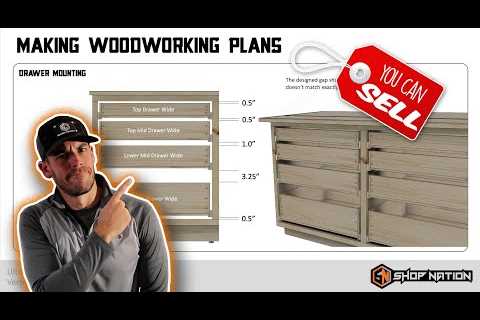 How I Make Woodworking Plans // Woodworking Business