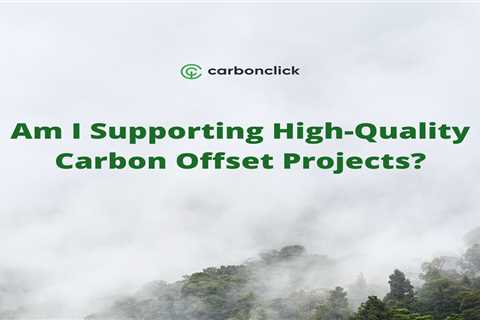 Am I Supporting High-Quality Carbon Offset Projects?