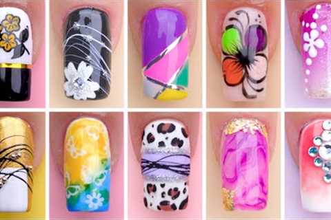 Pretty Nail Art 2023 | Easy Nails Design Compilation | Olad Beauty