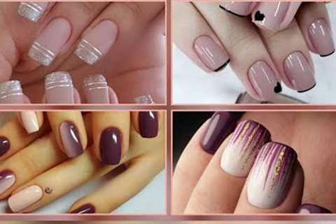 Simple Nail art.Easy Nail art Design 2023 .Nail art without  using tools. Nail art for beginners.