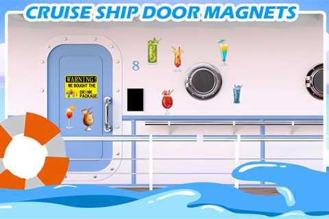8 Pcs Cruise Door Decorations Magnetic, Tropical Fruit Cruise Door Decorations Magnets Sets, Funny, ..