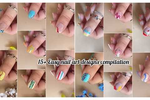 Easy nail art designs compilation 2023 || Trending nail art at home