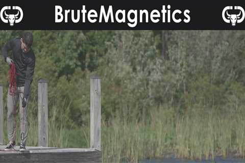 Brute Magnetics 575 lb Magnet Fishing Kit | Includes Single Sided Rare Earth Neodymium Magnet,..