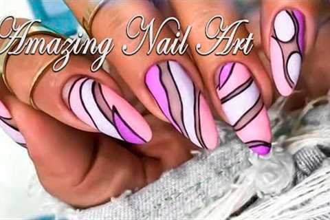 Nail Art Design  ❤️💅 Compilation For Beginners | Simple Nails Art Ideas Compilation #524