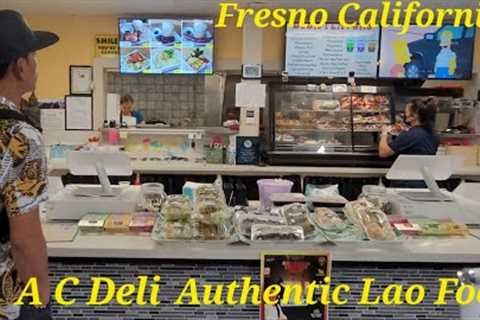 Lao Restaurant in Fresno - Eating Delicious Lao food &  Boba drinks @  A C Deli  - Fast food in ..