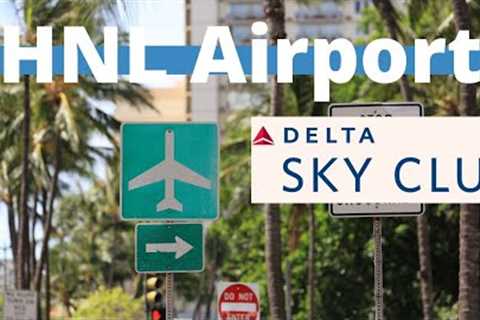 What does Honolulu (HNL) Airport look like for EARLY flights & @Delta Sky Lounge HONOLULU | OAHU