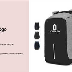 corporate logo backpacks