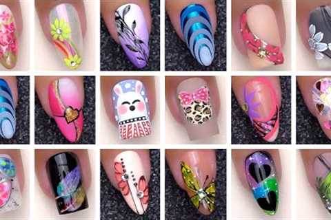 Easy Nails Art Design 2024 | Nail Art Transformation from Simple to Fabulous | Nails Inspiration