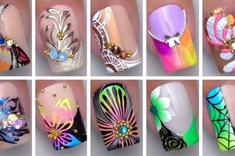 Top Awesome Nail Art Ideas Video | Perfect Colorful Nail Art Design | Nail Art Designs 2024