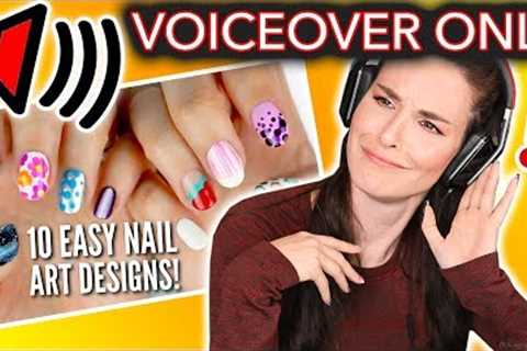 I Tried Following ONLY the VOICEOVER of a Cutepolish Nail Art Tutorial