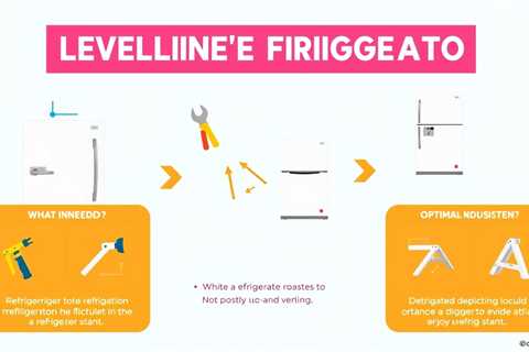 Master the Art of Leveling Your Refrigerator: A Step-by-Step Guide for Optimal Performance